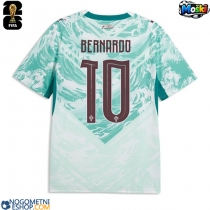 Moški Nogometni dresi Portugalska Bernardo Silva #10 Gostujoči SP 2026 Kratek Rokav